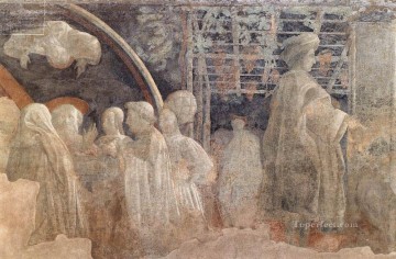 パオロ・ウッチェロ Painting - ノアの犠牲とノアの酩酊 ルネサンス初期 パオロ・ウッチェロ
